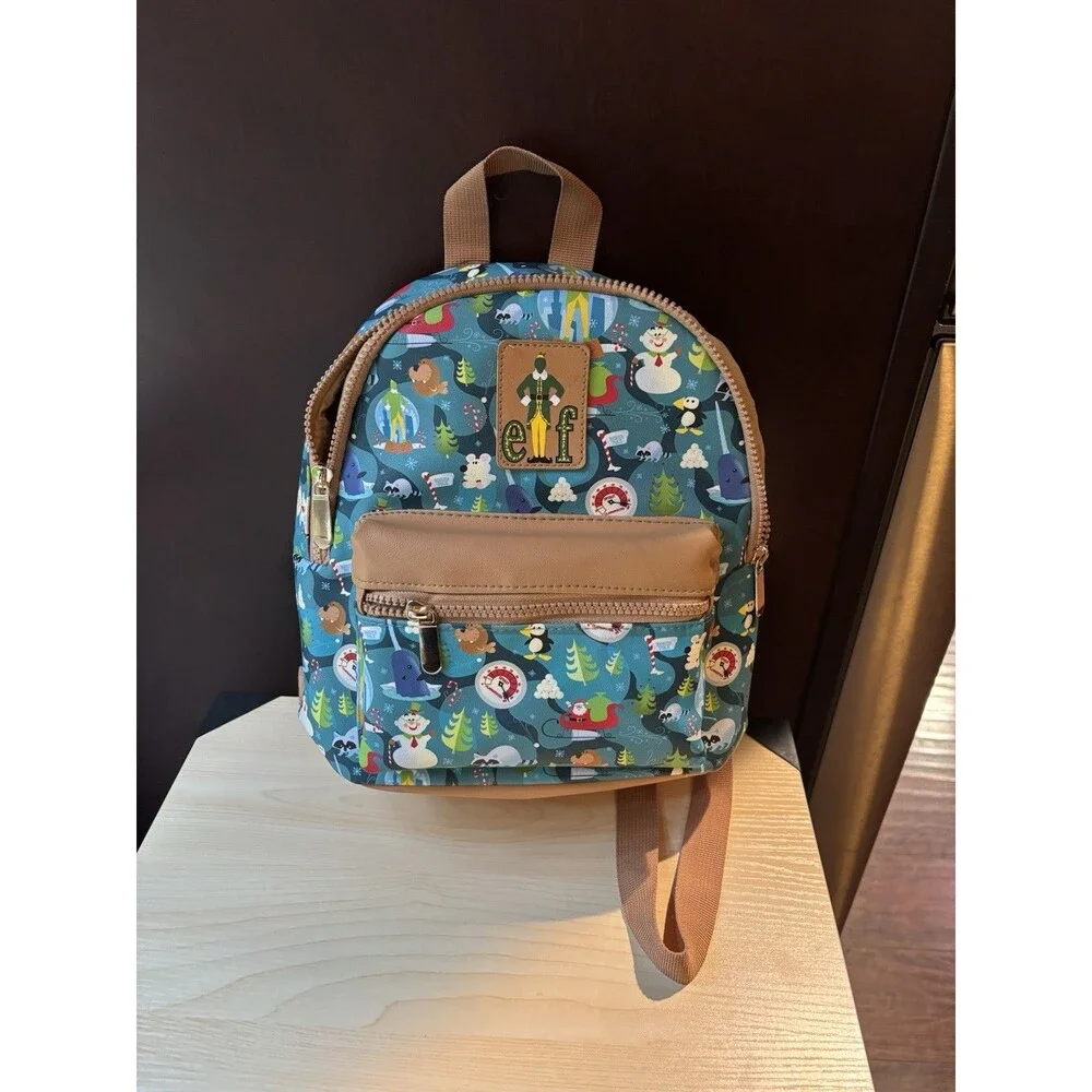 New Buddy The Elf North Pole 11.5”  Mini Backpack Bioworld